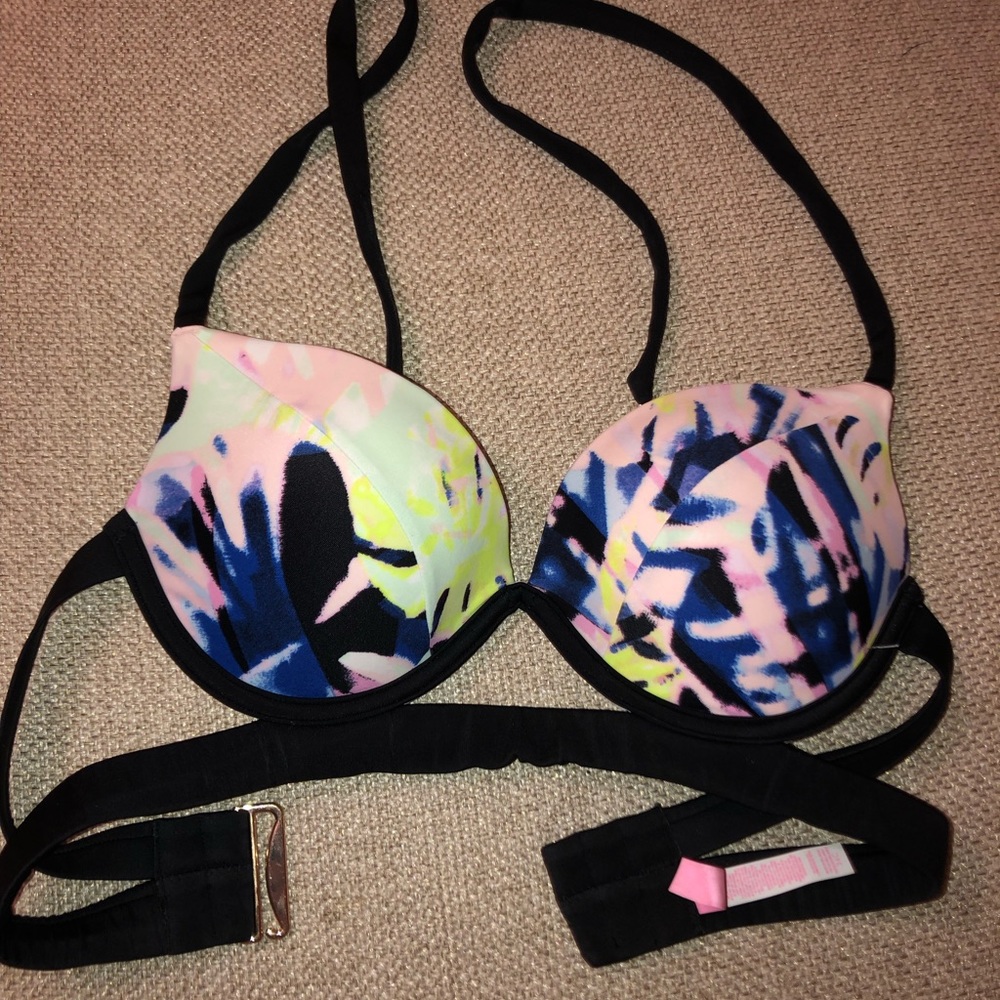 Victoria’s Secret Push Up Halter Bikini Top